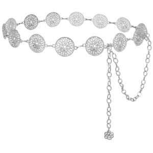 Western Belts For Woman Cowgirl Metal Concho Chain Belts For Dresses Jeans🥰